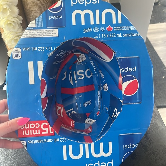 Pepsi cowboy hat, home made - Picture 4 of 6